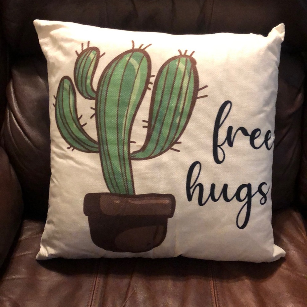 Cactus pillow